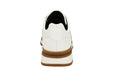Belvedere Blake Lime/White Genuine Ostrich Leather Shoe