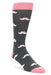 Bold Socks Flamingo Petal Bold Mustache Socks