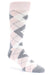 Bold Socks Petal Grey Bold Argyle Socks