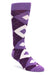 Bold Socks Wisteria Plum Bold Argyle Socks