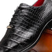 Marco Di Milano Bono Alligator Wholecut Oxfords Black