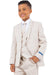 Boys' Tan Vested Perry Ellis Wedding Suit: Class & Elegance - USA Men's Outlet