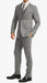 Bradford Grey Slim Fit 3 Piece Tweed Suit H-1