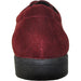 Bravo Burgundy Suede Cap Toe Dress Shoes - Wedding & Prom Style - USA Men's Outlet