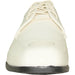 "Bravo Ivory Double Runner Shiny Patent Dress Shoes: Refined for Weddings & Proms" - USA Men's Outlet