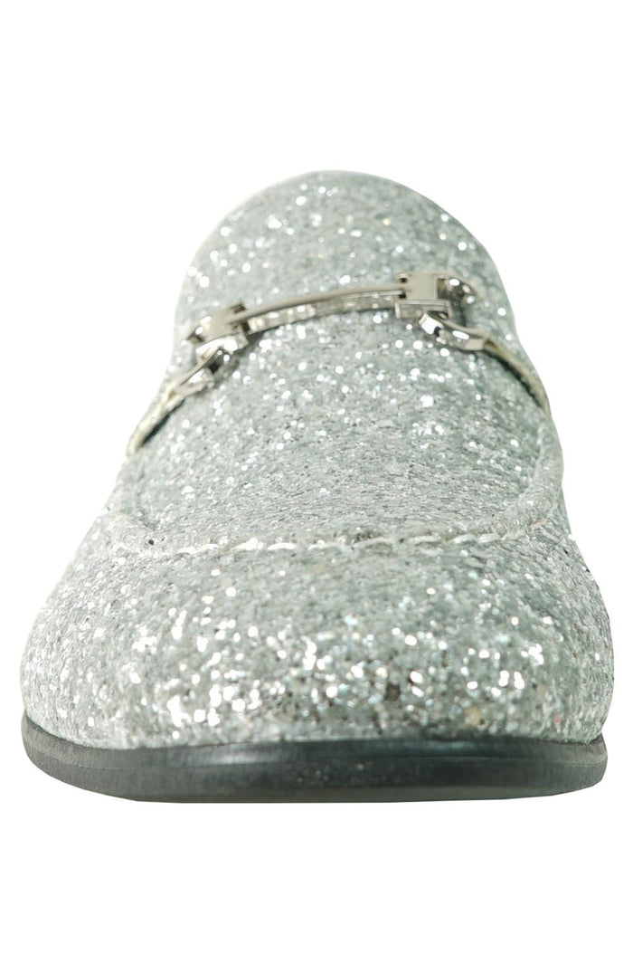 "Glitter" Silver Shoes