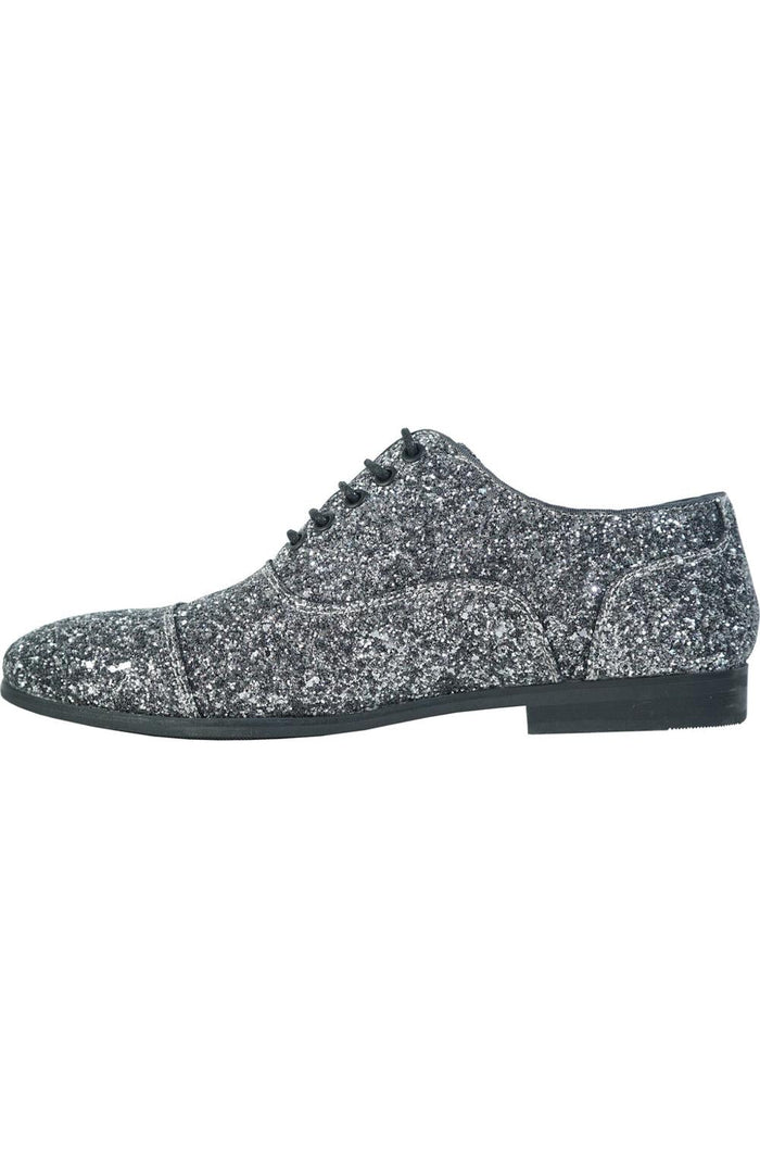 "Diego" Pewter Tuxedo Shoes