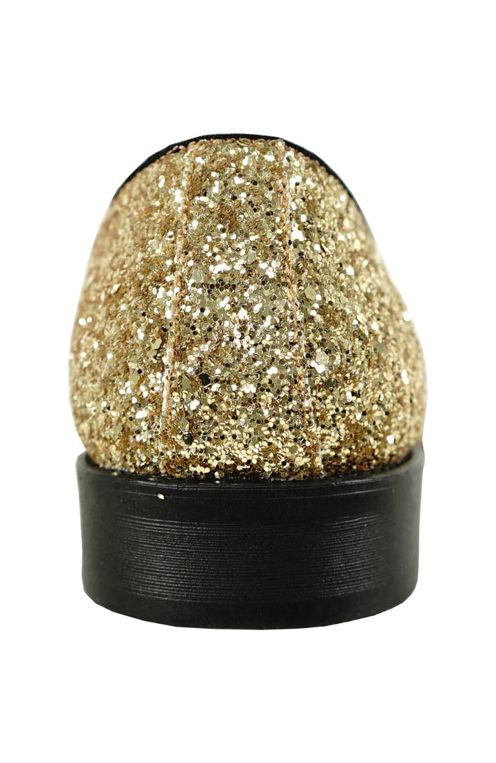 "Tristan" Gold Shoes