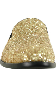 "Tristan" Gold Shoes