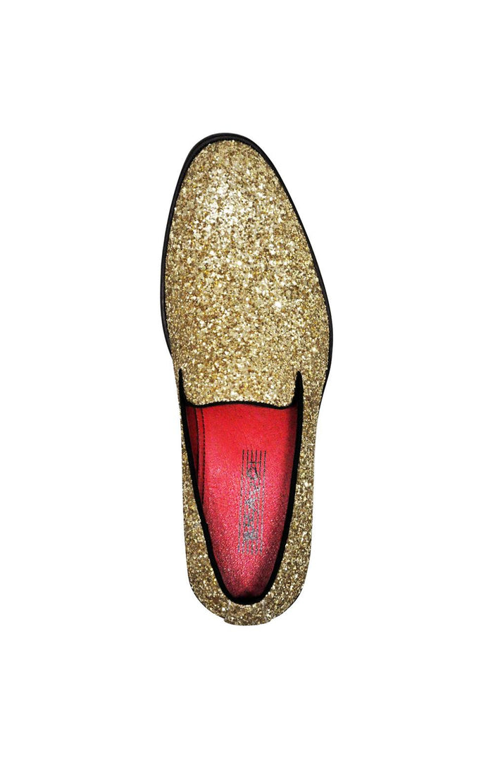 "Tristan" Gold Shoes