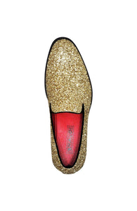 "Tristan" Gold Shoes