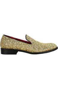 "Tristan" Gold Shoes