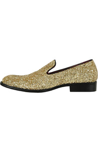 "Tristan" Gold Shoes