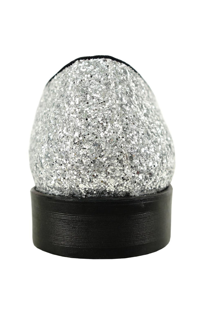 "Tristan" Silver Shoes