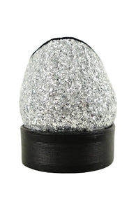 "Tristan" Silver Shoes