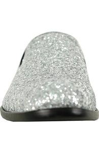 "Tristan" Silver Shoes