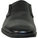 "Bravo Men's Black Pointy Square Toe Loafter - Classy Dress Footwear" - USA Men's Outlet