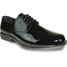 Bravo Men's Classic Formal Shiny Patent Tuxedo Shoe - Black - USA Men's Outlet