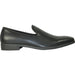 Bravo Men's Classic Slip-on Loafer Dress Shoe in Black - USA Men's Outlet