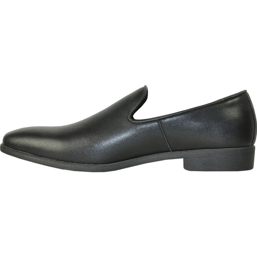 Bravo Men's Classic Slip-on Loafer Dress Shoe in Black - USA Men's Outlet