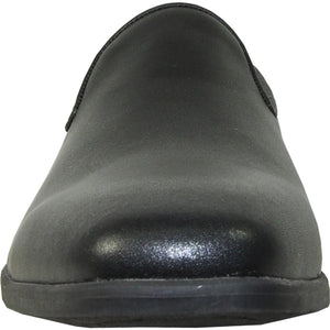 Bravo Men's Classic Slip-on Loafer Dress Shoe in Black - USA Men's Outlet