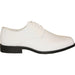 Bravo Men's Glossy White Patent Square Toe Tuxedo Dress Shoe - USA Men's Outlet