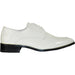 Bravo Men's Ivory Patent Moc Toe Tux Shoe - Classic Prom Elegance - USA Men's Outlet