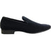 "Bravo Men's Velvet Tuxedo Loafer - Black" - USA Men's Outlet