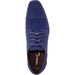 Bravo Royal Blue Suede Cap Toe Dress Shoe - Formal Wedding & Prom - USA Men's Outlet