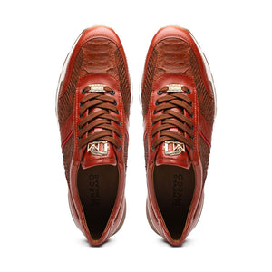 Marco Di Milano Brescia: Antique Cognac Leather Dress Shoe
