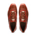 Marco Di Milano Brescia Python & Calfskin Sneakers Cognac