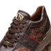 Marco Di Milano Brescia Python & Calfskin Sneakers Cognac