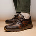 Marco Di Milano Brescia Cognac Washed Leather Shoes
