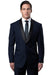 "Bryan Michaels Men's Navy Slim-Fit Shawl Lapel Tuxedo" - USA Men's Outlet