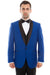 Bryan Michaels Men's Royal Blue Tuxedo w/ Satin Shawl & Lapel Trim - USA Men's Outlet