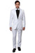 "Bryan Michaels White Slim Fit Peak Lapel Tuxedo: The Height of Class and Style" - USA Men's Outlet