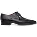 Marco Di Milano Merida Black Genuine Caiman and Lizard Derby Shoes - view 2