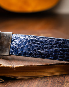 Marco Di Milano Massimo Belt - Navy Leather Loafer