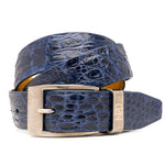 Marco Di Milano Massimo Belt - Navy Leather Loafer