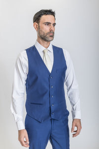 Caravelli Suit - Designer Caravelli Jacket and Pants in Color Solid Cobalt