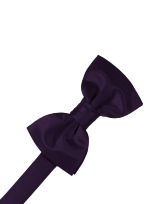 Cardi Amethyst Luxury Satin Kids Bow Tie