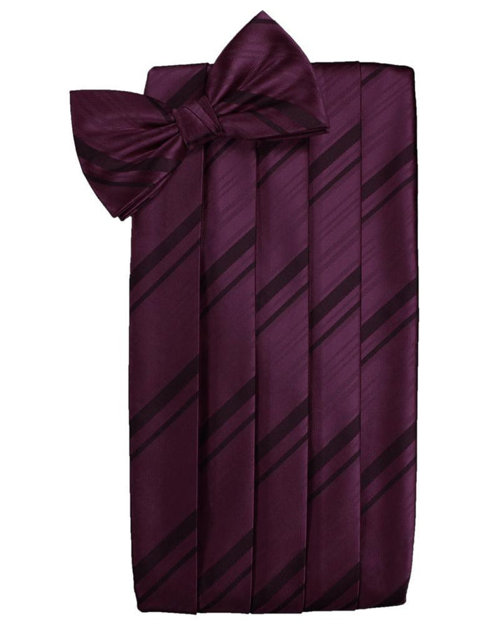 Berry Kids Striped Satin Cummerbund