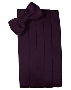 Berry Luxury Kids Satin Cummerbund