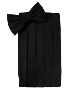 Black Palermo Kids Cummerbund
