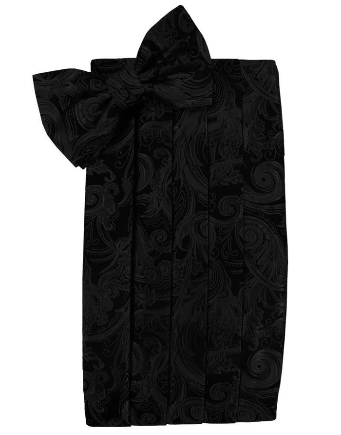 Black Tapestry Cummerbund