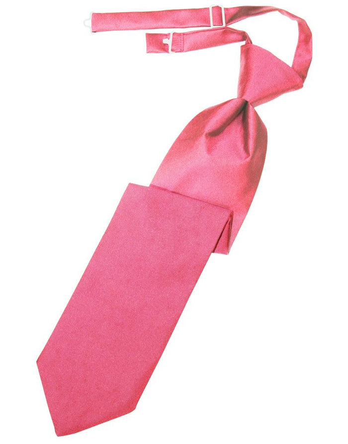 Bubblegum Luxury Satin Kids Necktie