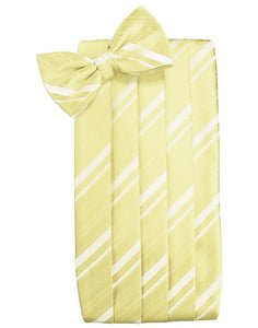 Canary Kids Striped Satin Cummerbund