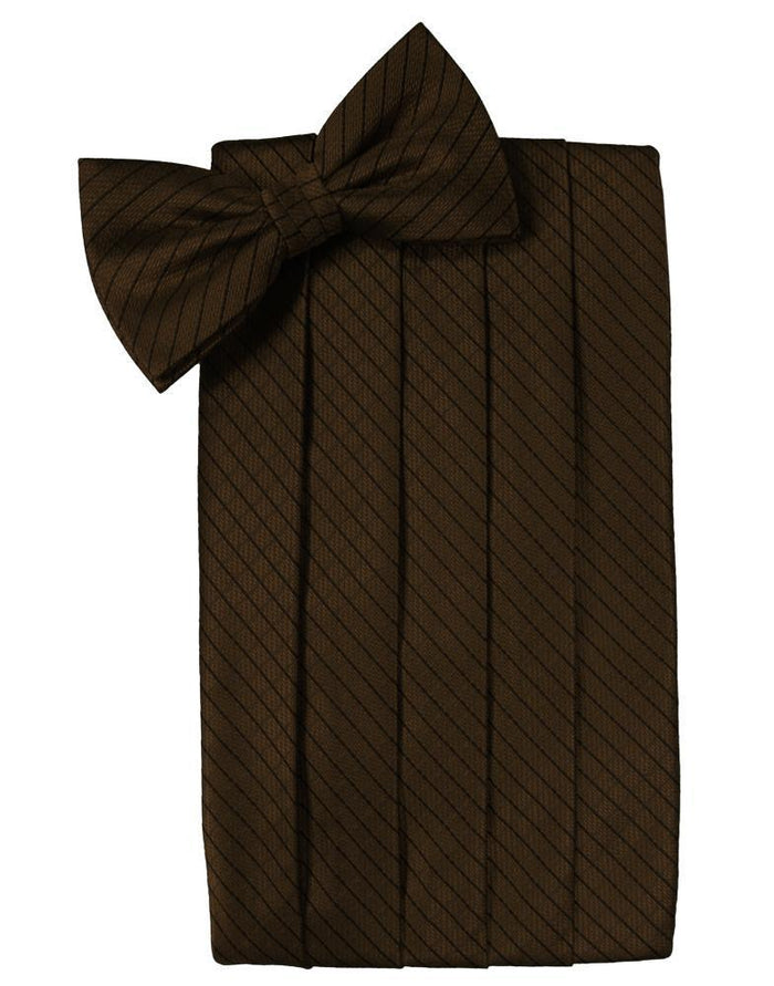 Chocolate Palermo Kids Cummerbund