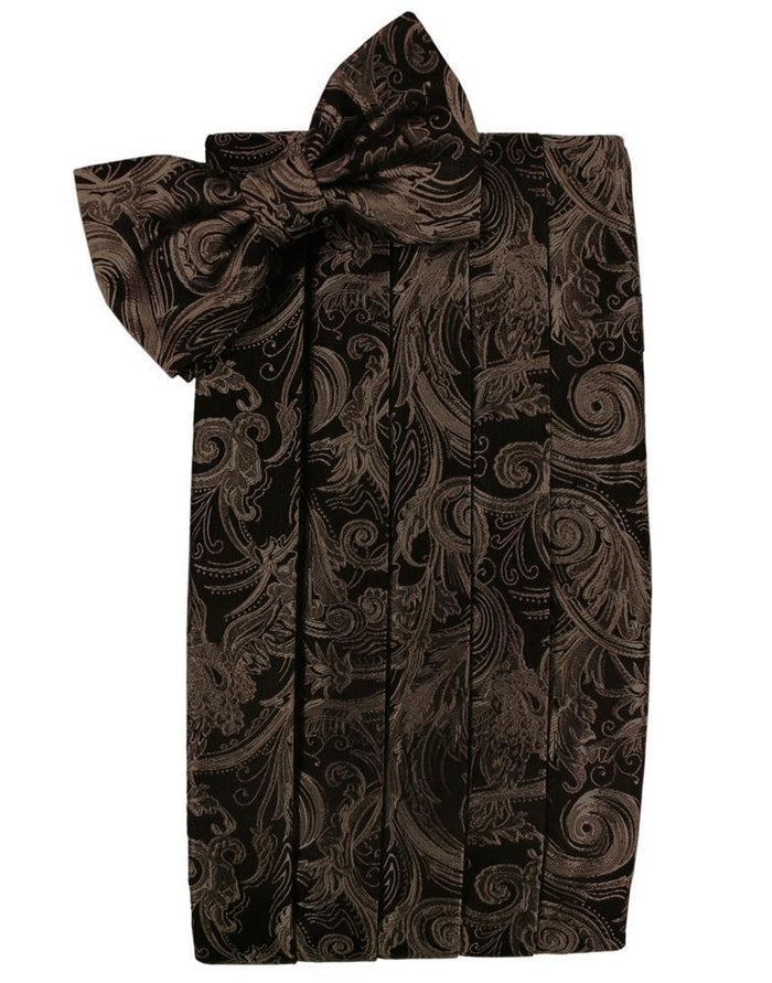 Chocolate Tapestry Kids Cummerbund