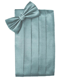 Cloudy Herringbone Cummerbund